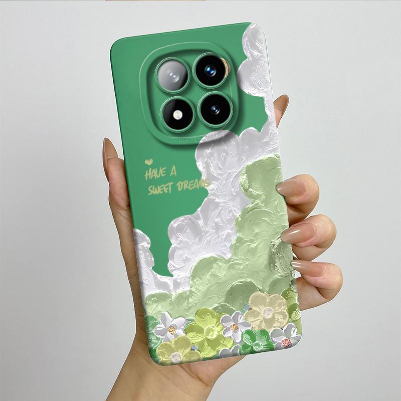 Für Redmi Note 14 Pro Plus 5G Hülle Note14 Pro+ 5G Weiche Silikon Handyhülle Süß Bemalte Modische Cartoon-Bedruckte Rückseite