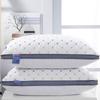 Pillow Core Non-collapsible Fiber Pillow Core Adult Household Neck Pillow 48x74cm Pair