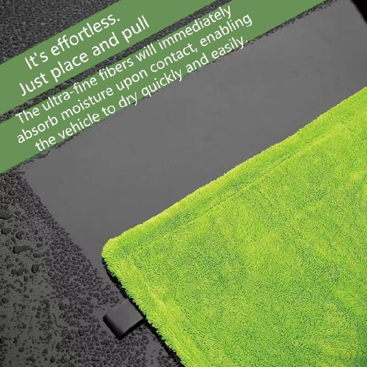 Thick Double Texture Vehicle Drying Towel Rapid Moisture Absorption Streak Proof Cleaning for Automotive Use
