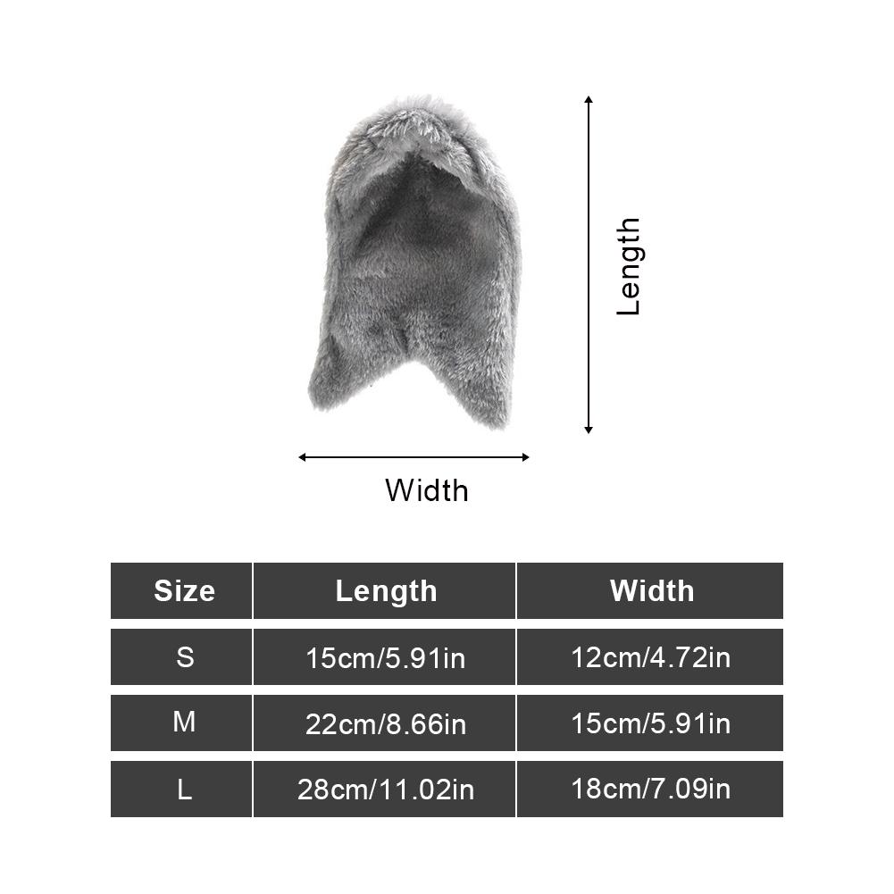 S/M/L Plush Parrot Windproof Hanging Nest Winter Warm Bird Blanket Cozy Bird Snuggle Hut