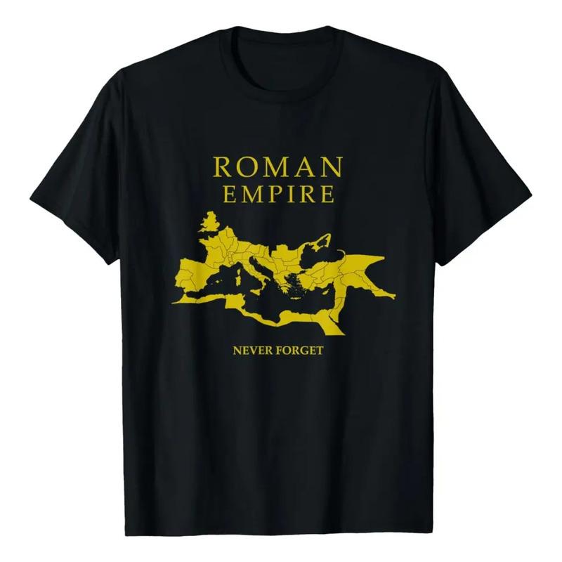Camiseta Spqr Rome Con El Mapa Del Imperio Romano, Never For S разноцветный