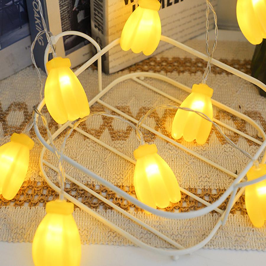 

LED Fruit Banana Light String Fruit Shaped Night Market Summer Party Birthday Small Colorful Light String 1.5m 10led-usb