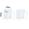 Kitchen Sponge Racks Self Adhesive Sink Sponges Drain Drying Rack Holders Stainless Steel Wall Hooks Home Storage Hook Organizer