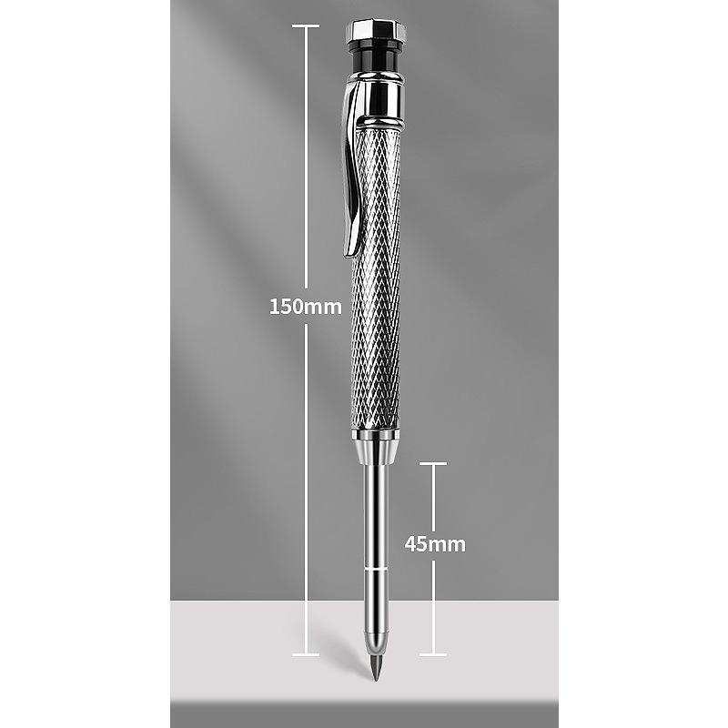 1pc Long Head Marker Marking Pen Permanent Paint Pen Set For Woodworking Decoration Deep Hole Marker Stationery Art Supplies