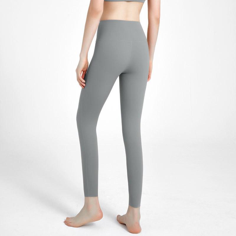 Womens High-Waisted Seamless Leggings With Lycra Stretch Fabric Yoga Running Fitness