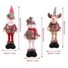 Decoration Elk Snowman Kids Toys Christmas Tree Accessories Desktop Santa Claus Doll Xmas Ornament