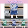 Boys Summer Duck Print Two Piece Set Soft Comfortable Casual Outfit For Kids
