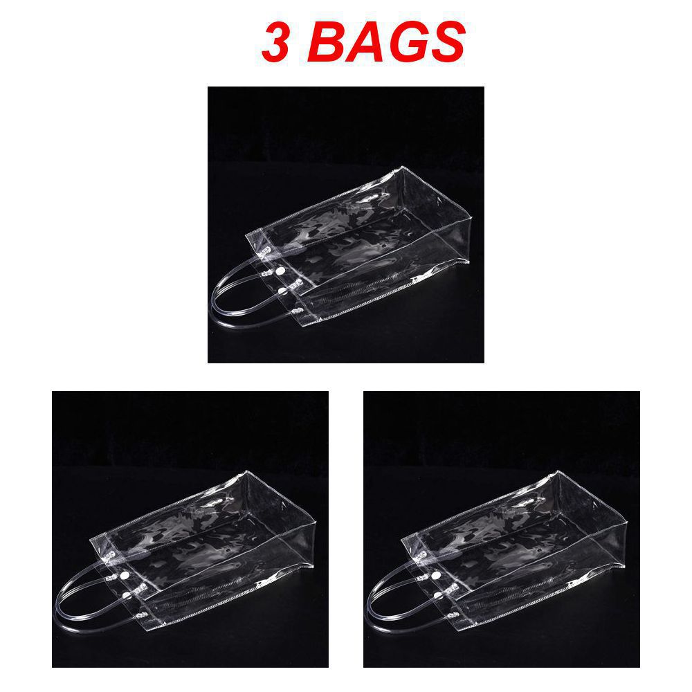 Pvc Storage Bag Transparent Plastic Bag Travel Sub-bottling Storage Bag Wash Bag Cosmetic Handbag