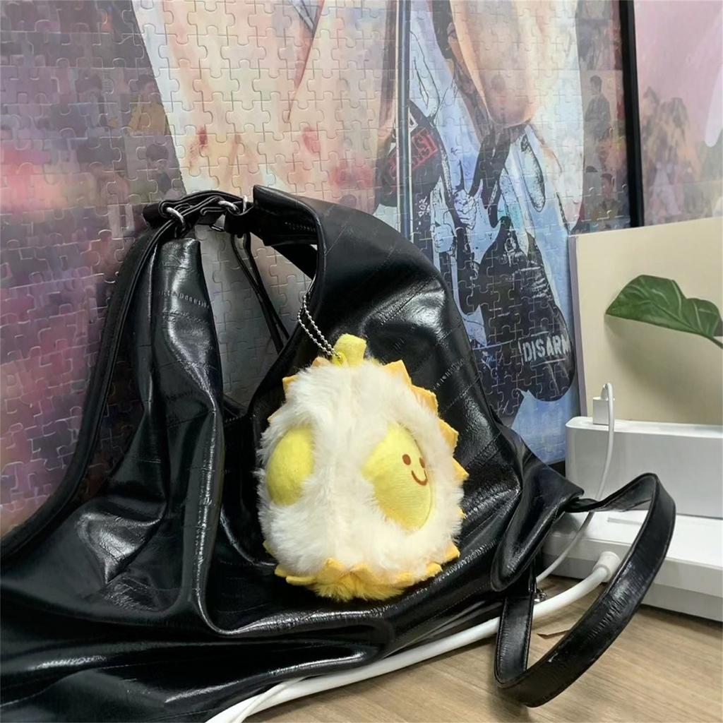 Durian Doll Pendant With Peelable Fruit Containing Durian Flesh Plush Toy