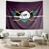 Anaheim Ducks Eishockey Team Wandteppich Raumdekoration Wandbehang für Wohnzimmer Schlafzimmer, Wohnheim, Geburtstags- und Weihnachtsgeschenke