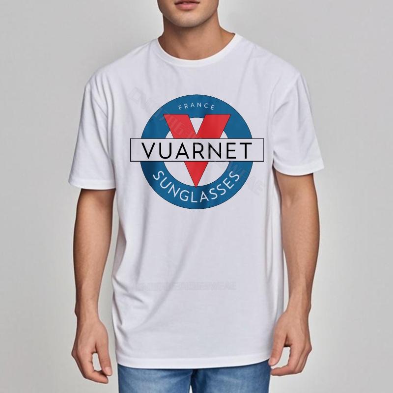 T Shirt Unisex Comfortable Oversized Tshirt Vuarnet Sunglasses Logo On Shirt Daily Wear Cheap Tshirt Fashionable Streetwear Tshirt