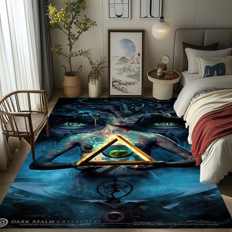Esoteric Symbols Cosmic Harmony carpet Doormat Home Decor Protective pad Christmas gifts Fashion