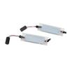 12V LED License Plate Light For Fiat Bravo Argo Grande Punto Evo Siena 500L Doblo Croma Marea Tipo Multipla Seicento