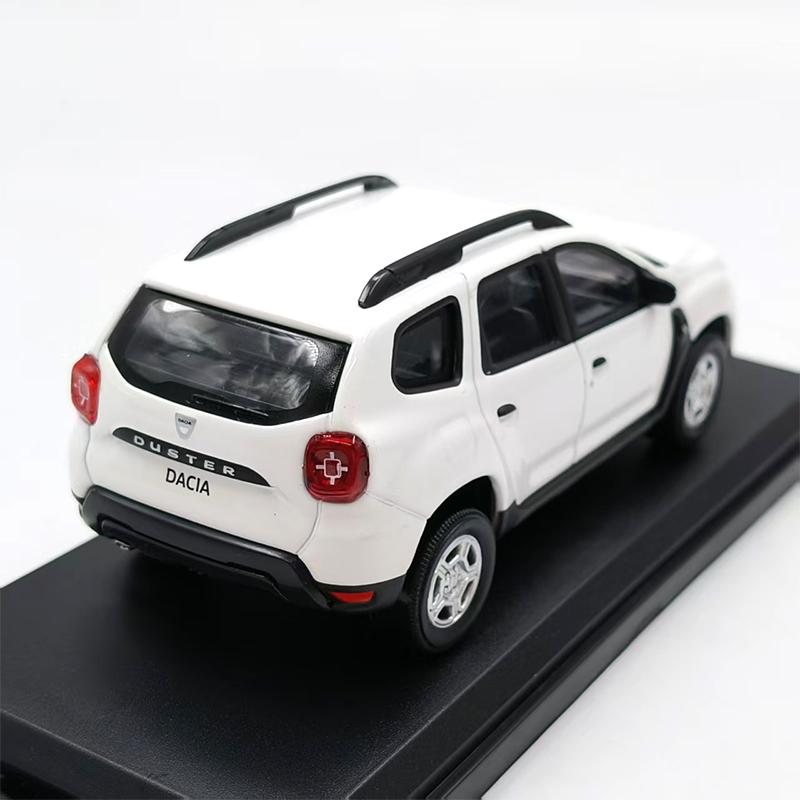 Diecast Original 1:43 Scale Dacia Duster Simulation Alloy Car Model Static Display Collectible Gift Toy Souvenir Decoration
