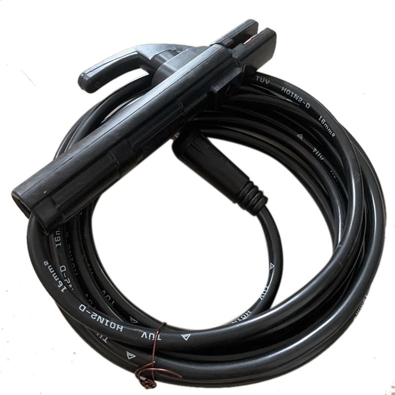 ABWR-5M Welding Accessories For Welding Electrode Holder 200Amp Manual MMA Arc Welding 10-25Mm Connector And Lead Cable