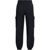 Under Armour Outdoor Comfortable Solid Color Woven Mid-Rise Casual Pants Women bottoms Black 1386481-001