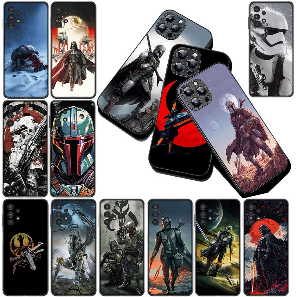 Cover for Motorola Moto G22 G23 G32 G53 G60 G13 G64 G20 G8 G9 Plus Power E13 E20 E32 Casing Phone Case Star Mandalorians Wars