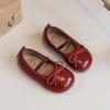 Scarpe Antiscivolo - Scarpe da Ragazza Nuovo Stile, Suola Morbida, Scarpe a Forma di Fagiolo, Scarpe Basse
