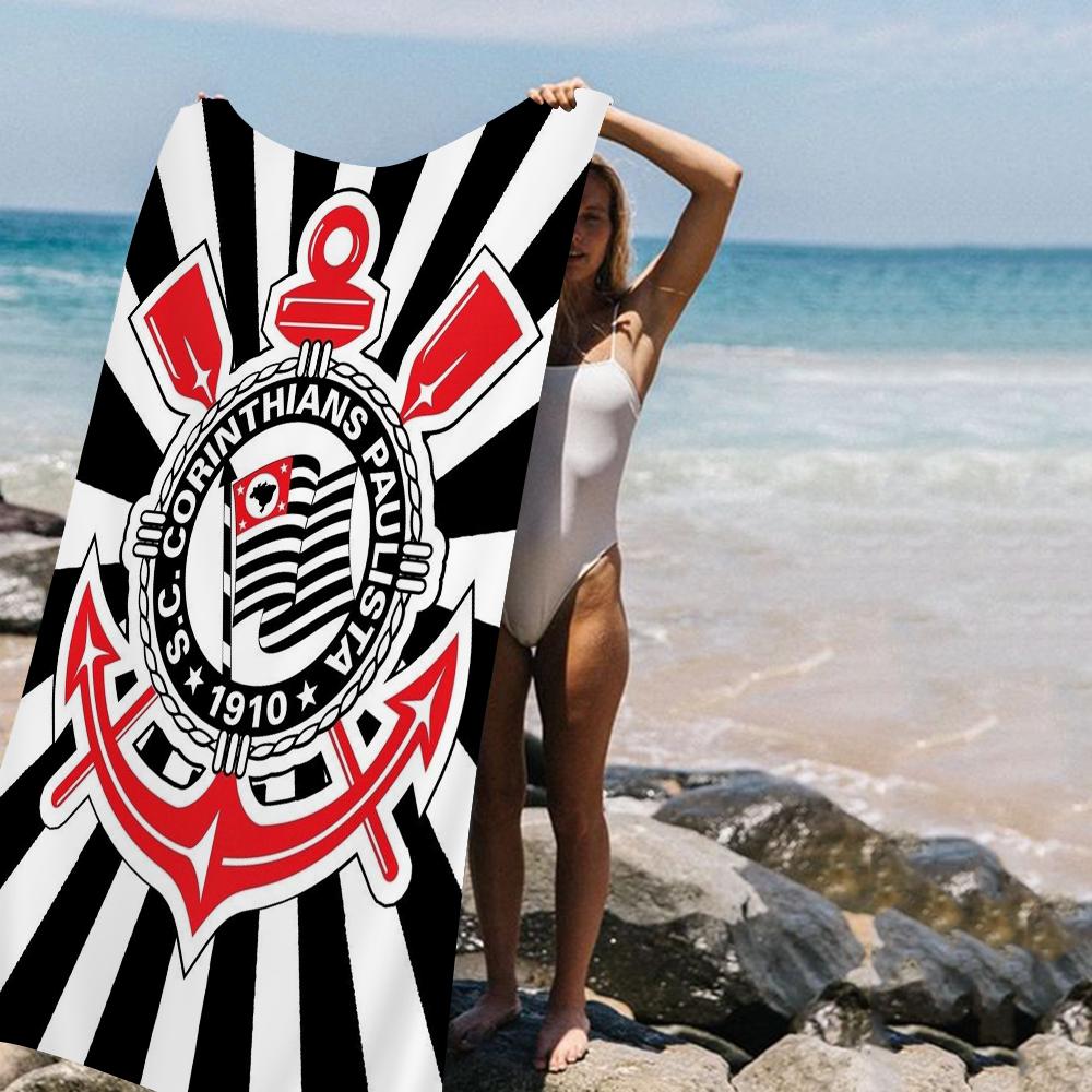 

1pc Bohemia Cartoon Beach Swimming Towel Soft Absorbent Towel Beach Towel Sports Outdoor Children Gift Suitable for Kids Travel W30*H60(CM)