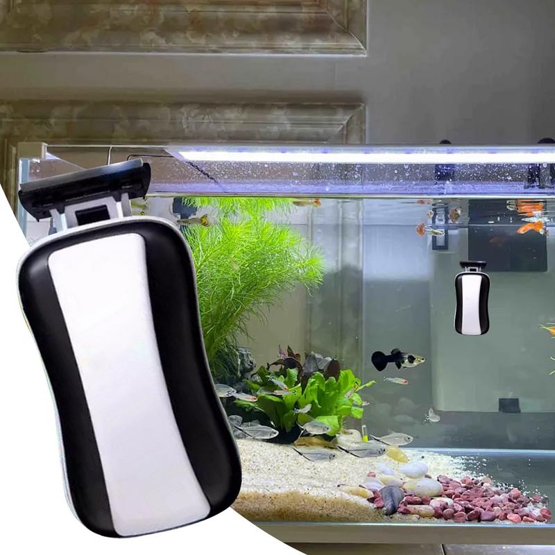 Magnetic Aquarium Glass Cleaner Magnets Clean Floating Cleaning Tool Wear Resistant Floating Fish Tank Dirt Remover Tool For