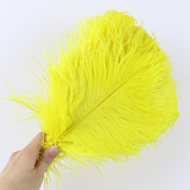 20Pcs Natural Ostrich Feather 15-20cm for Wedding Carnival Home Party Decoration DIY Handicraft Accessories Table Centerpieces