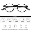 New Ultralight Rubber Titanium Alloy  Myopia Glasses Retro Round Optical Prescription Eyeglasses Frame Men And Women Eyewear