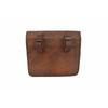 Leather 1 Saddle Bag Tool Pouch Swing Arm Luggage Side Bag Motorcycle