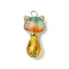 5 Pezzi/8 Pezzi Ciondoli Gatti in Vetro per Creazioni di Gioielli Uniche Accessori per la Realizzazione di Portachiavi Fascino di Colore Misto a Forma di Animale