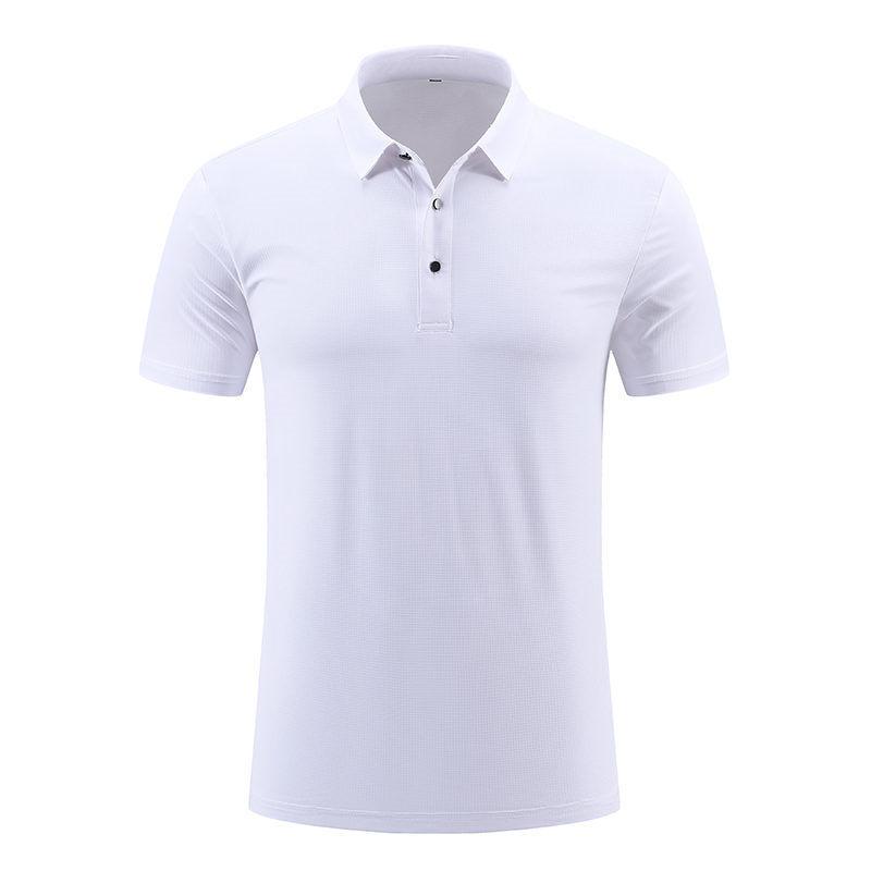 Summer Men's Middle-aged and Elderly Business Casual Polo Shirt, Collar T-shirt, Short Sleeved Men's Top