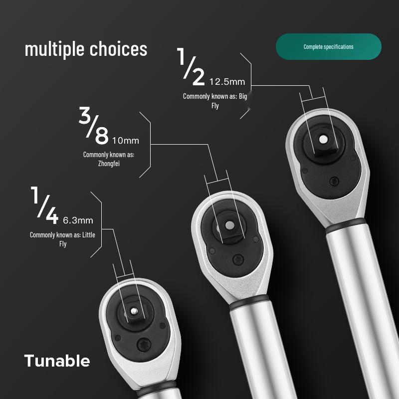 Taiwan Baodelili High Precision Adjustable Torque Wrench for Spark Plugs and Tires