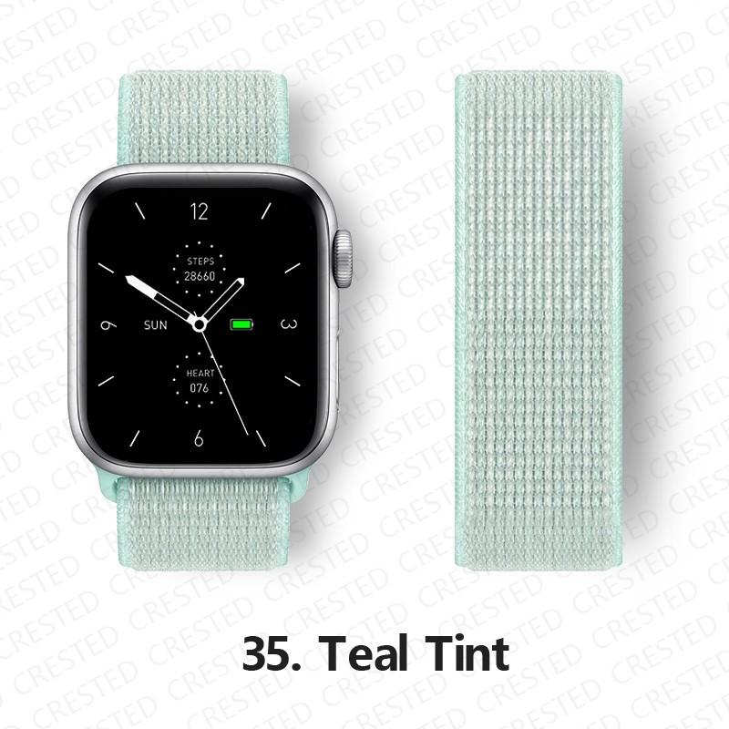Pasek Nylonowy z Pętelką Do Pasków Apple Watch 44mm 40mm 49mm 41mm 45mm 46mm paski Bransoleta iWatch Seria 7 6 5 se 8 9 ultra 2 3 10 11