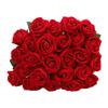 50pcs Artificial Roses Realistic Real Looking Long Stem Fake Roses for DIY Wedding Bouquets Centerpieces Arrangements Home Decorations Red