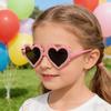 2026 Cute Ice Cream Kids Sunglasses Heart Frame UV Blocking Sweet Party Photo Props For Girls Children Birthday Gift KJ243