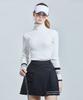 Chuku Chu C23S-Sk012W Camo Half Pleated Skirt (Black)