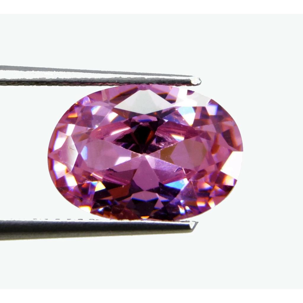 "BEAUTIFUL" 7.50 Ct Natural Cambodian Pink Zircon Oval Cut Best Loose Gemstone