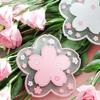 PVC Flower Insulation Cup Shape Anti-skid Heat Coffee Mats Tea Coaster