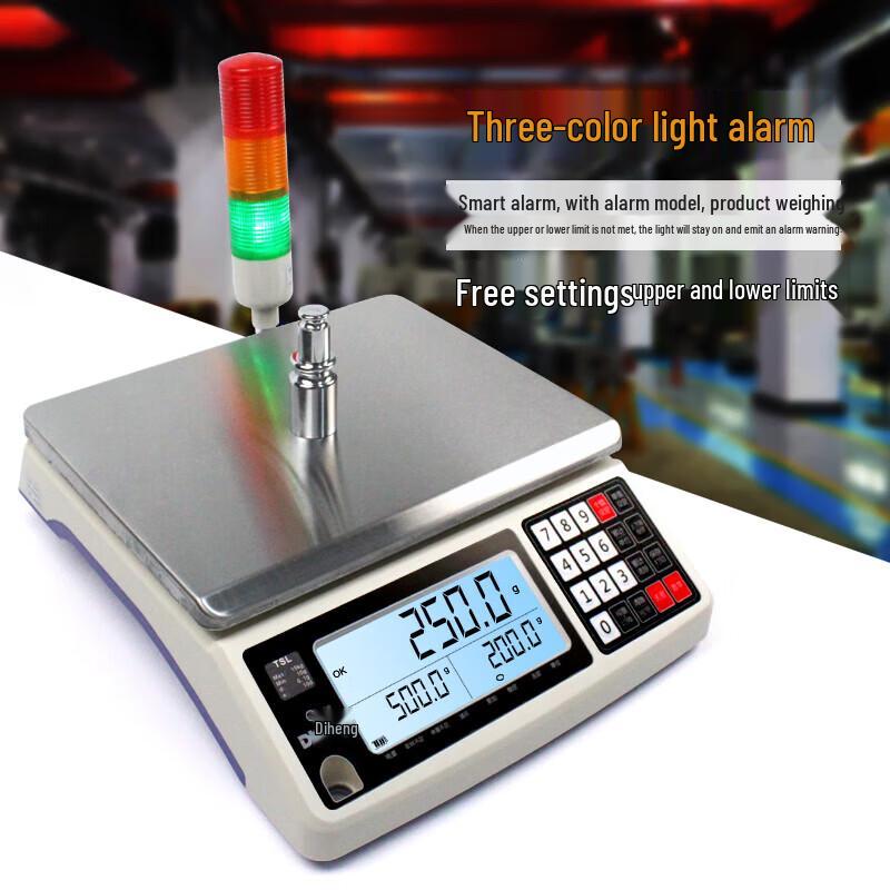 

DH High Precision Platform Scale with Alarm Light