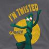 Gumby Unisex Adult Twisted T-Shirt
