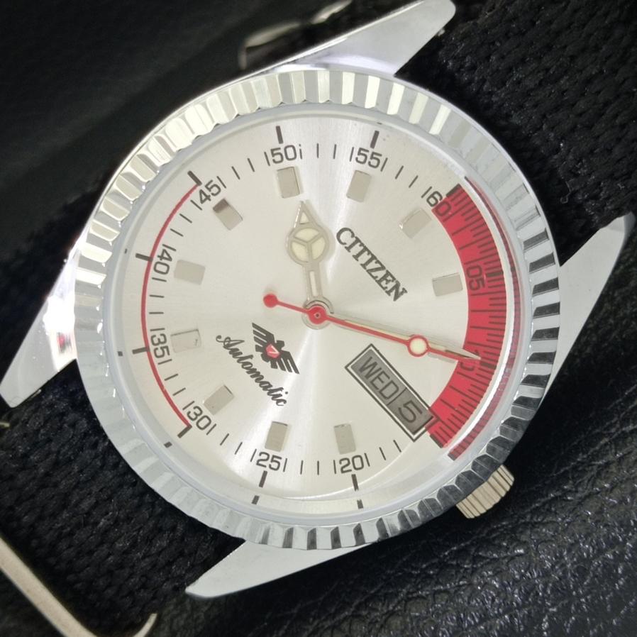 

ВОССТАНОВЛЕННЫЕ МУЖСКИЕ ЧАСЫ CITIZEN AUTOMATIC 8200 JAPAN СЕРЕБРЯНЫЙ ЦИФЕРБЛАТ a427275-2 QRL-a427275