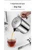 9-Cup American Style Stainless Steel Coffee Maker for Indoor/Outdoor Use - Convenient Camping Water Boiler
