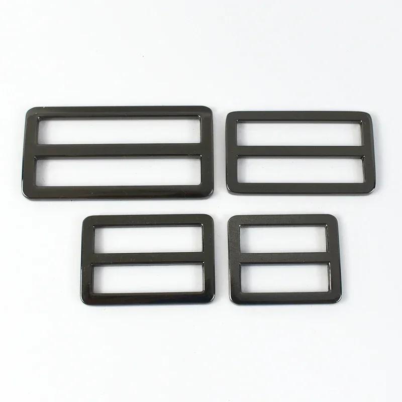 5/10 Pezzi 25/32/38/50mm Fibbie Metalliche per Borsa Anello Tri-Glide Fibbia Regolatore Cinturino Ganci Chiusura Accessori Hardware Fai da Te