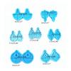 7Pieces Earring Resin Molds Silicone Earring Molds for Jewelry Making Silicone Molds for Resin DIY Fashion Earring