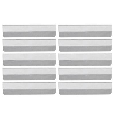 10PCS Eyebrow Razor Blades Hair Removal Brow Shaving Straight Edge Stainless Steel Razor