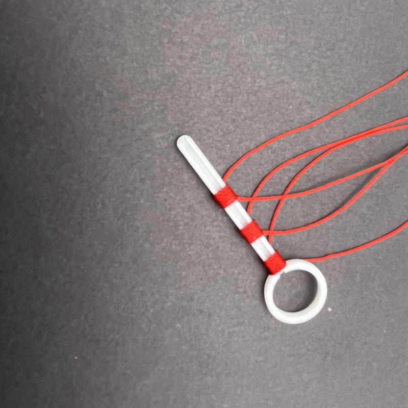 Węzeł do żyłki bawełnianej na ryby z brzegu - Koralik pozycjonujący spławik ślizgowy i stoper do wędkarstwa morskiego, Kompatybilny z przelotkami.