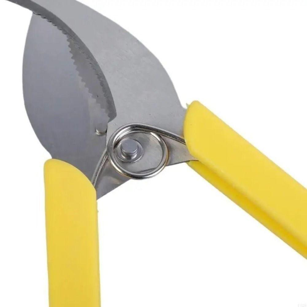 Comfortable Grip Garden Ring Shear Serrated Edge Tree Branches Ring Barking Cutter  Potted