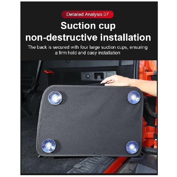 Car Storage Bag For GWM Tank 300 Accessories 2021~2026 Car Modified Tailgate Trunk Side Window Glass Storage Bags Large Capacity