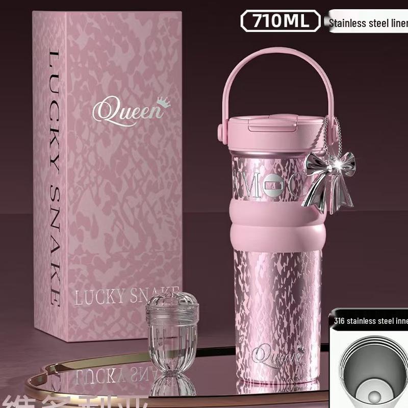 

Mingzhanxuan Ceramic Lined Portable Insulated Mug