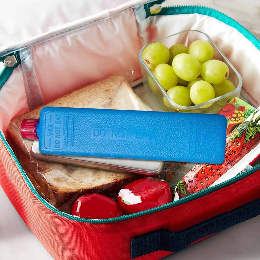 Ice Packs for Lunch Boxes Ice Crystal Boxes Cooling Ice Packs Refreezable Blocks for Shipping Preservation Picnics Camping