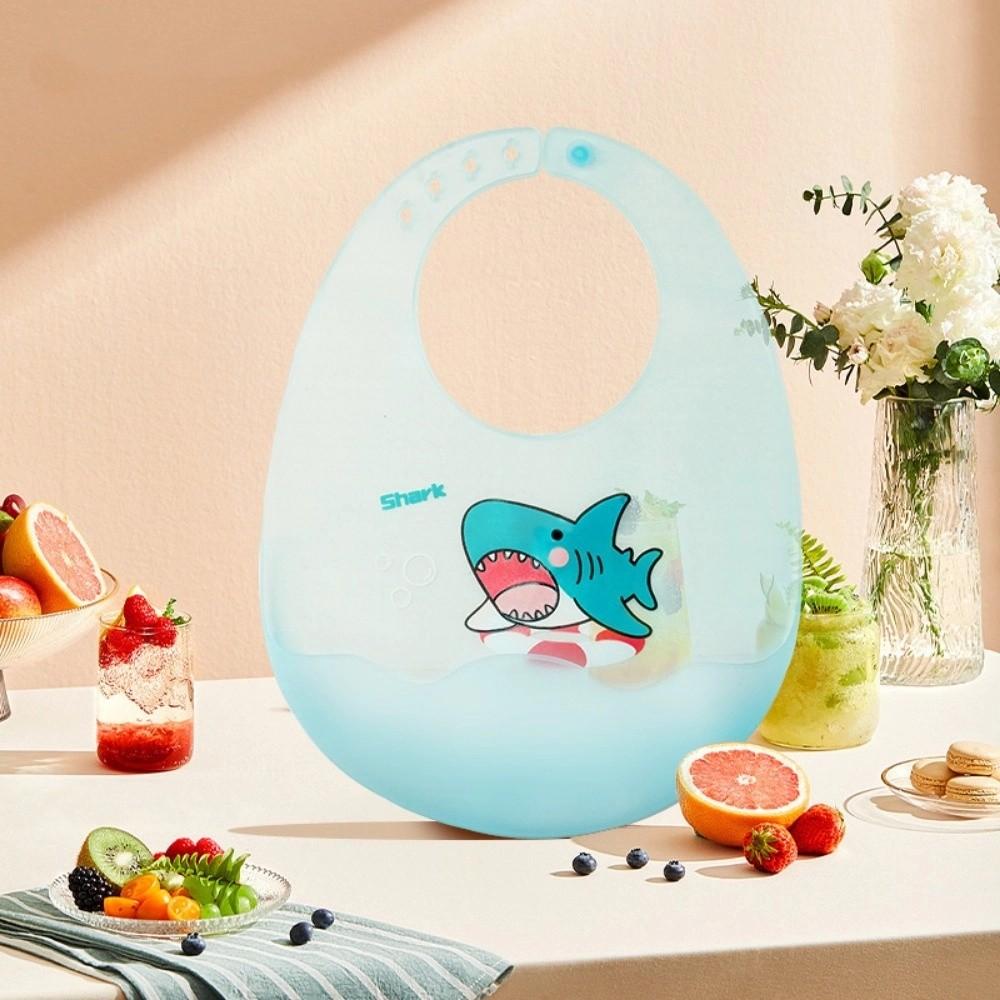 Silicone Baby Bibs Soft Baby Food Napkin Cute Children Food Apron  Baby Feeding Stuff