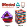 Magnetic Designer Construction Toys Magnet Building Blocks Triangle Square Bricks Magnetic Toys For Children Gifts
